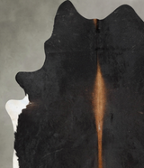 Chocolate XX-Large Brazilian Cowhide Rug 7'10"H x 6'8"W #B29620 by Hudson Hides