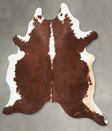 Hereford XX-Large Brazilian Cowhide Rug 8'8"H x 7'0"W #B29631 by Hudson Hides