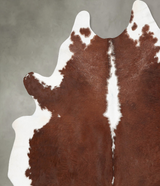 Hereford XX-Large Brazilian Cowhide Rug 8'8"H x 7'0"W #B29631 by Hudson Hides