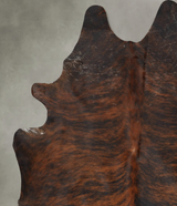 Dark Brindle XX-Large Brazilian Cowhide Rug 8'0"H x 6'5"W #B29635 by Hudson Hides