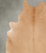 Beige XX-Large Brazilian Cowhide Rug 7'11"H x 6'10"W #B29638 by Hudson Hides