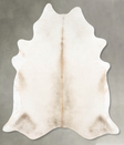 Champagne XX-Large Brazilian Cowhide Rug 8'5"H x 7'2"W #B29646 by Hudson Hides