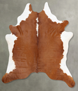 Hereford XX-Large Brazilian Cowhide Rug 8'3"H x 7'0"W #B29653 by Hudson Hides