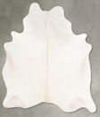 Champagne X-Large Brazilian Cowhide Rug 7'10"H x 6'2"W #B29658 by Hudson Hides