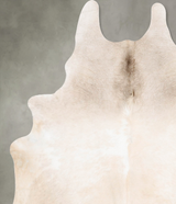 Champagne XX-Large Brazilian Cowhide Rug 8'6"H x 6'10"W #B29661 by Hudson Hides