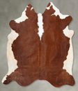Hereford XX-Large Brazilian Cowhide Rug 7'8"H x 7'1"W #B29669 by Hudson Hides