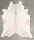 Champagne X-Large Brazilian Cowhide Rug 7'7"H x 6'6"W #B29673 by Hudson Hides