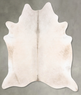 Champagne X-Large Brazilian Cowhide Rug 7'7"H x 6'6"W #B29673 by Hudson Hides