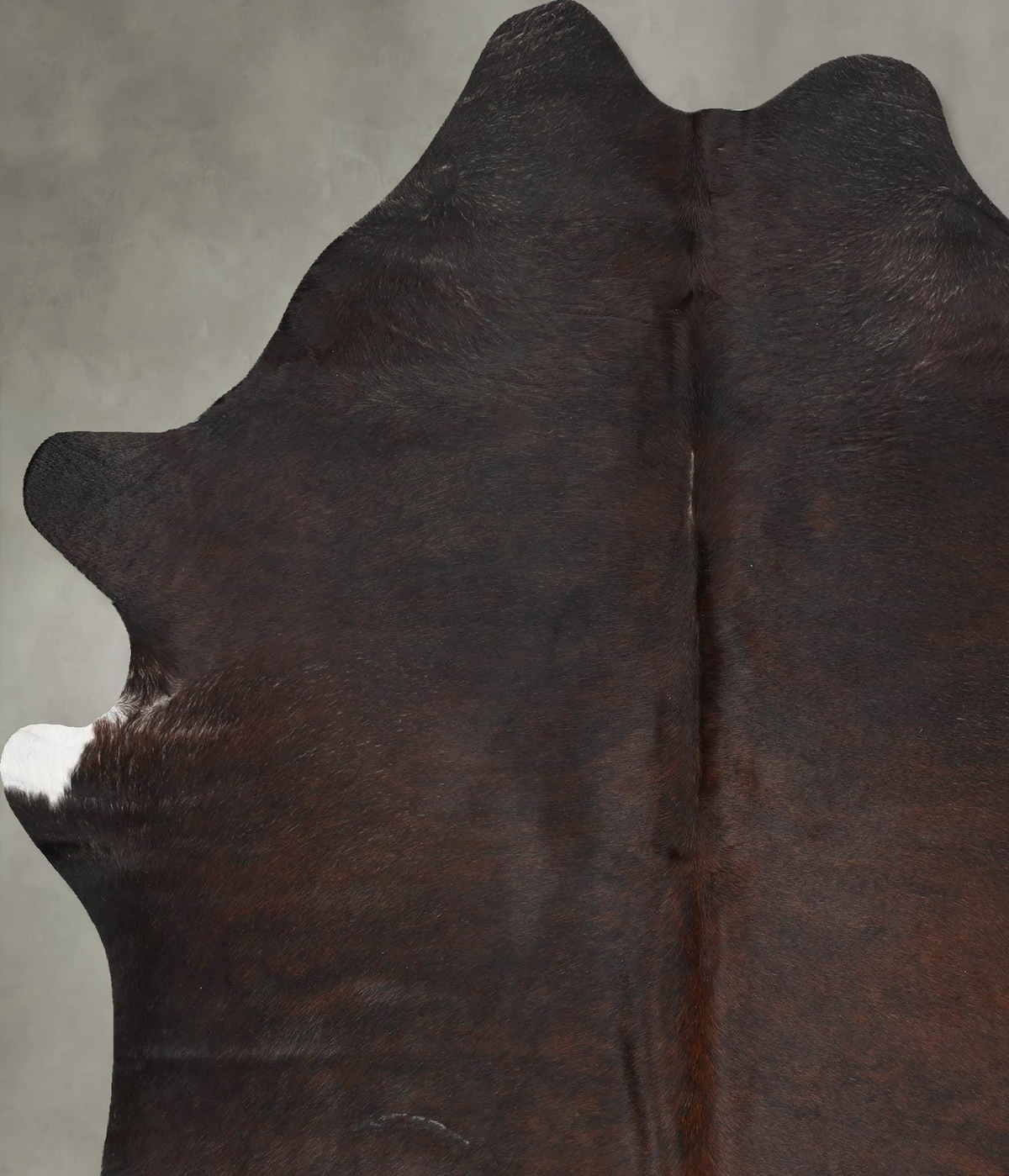 Chocolate X-Large Brazilian Cowhide Rug 7'9"H x 6'1"W #B29679 by Hudson Hides
