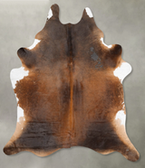 Warm Caramel XX-Large Brazilian Cowhide Rug 8'2"H x 6'9"W #B29681 by Hudson Hides