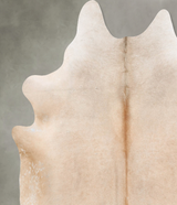 Beige XX-Large Brazilian Cowhide Rug 8'2"H x 6'11"W #B29686 by Hudson Hides