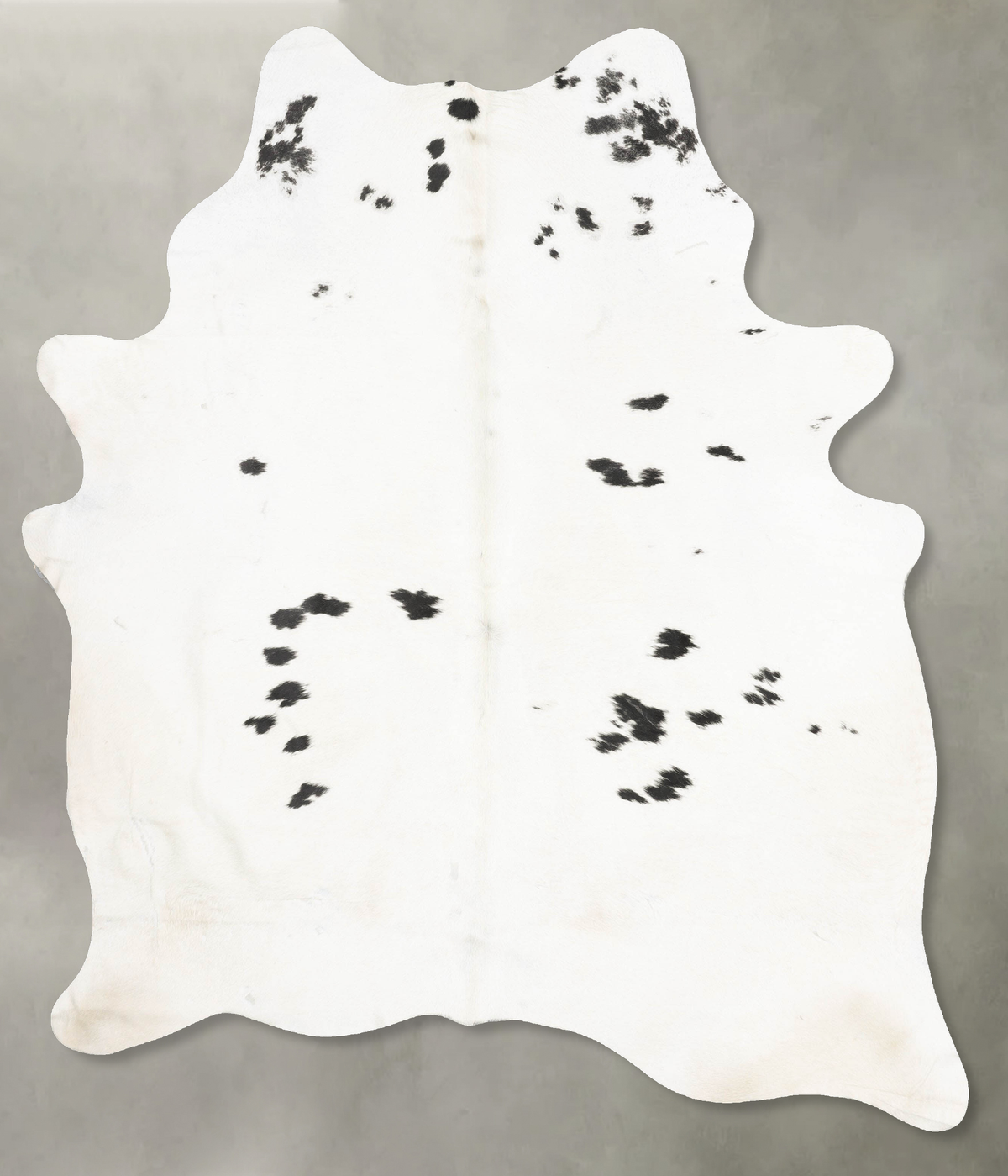 Black and White Cowhide Rug #B29689