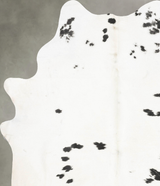 Black and White XX-Large Brazilian Cowhide Rug 8'5"H x 6'6"W #B29689 by Hudson Hides