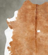 Beige and White XX-Large Brazilian Cowhide Rug 8'2"H x 6'8"W #B29695 by Hudson Hides