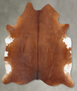 Solid Brown XX-Large Brazilian Cowhide Rug 8'4"H x 6'9"W #B29697 by Hudson Hides