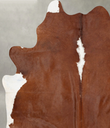 Hereford XX-Large Brazilian Cowhide Rug 8'0"H x 6'6"W #B29700 by Hudson Hides