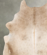 Champagne X-Large Brazilian Cowhide Rug 7'8"H x 6'6"W #B29704 by Hudson Hides