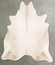 Champagne X-Large Brazilian Cowhide Rug 7'1"H x 6'6"W #B29707 by Hudson Hides