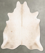 Champagne X-Large Brazilian Cowhide Rug 7'1"H x 6'6"W #B29707 by Hudson Hides