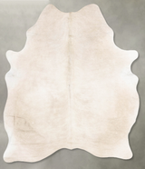Champagne Large Brazilian Cowhide Rug 6'11"H x 5'4"W #B29708 by Hudson Hides