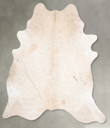 Champagne XX-Large Brazilian Cowhide Rug 8'1"H x 6'10"W #B29711 by Hudson Hides