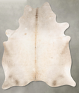 Champagne XX-Large Brazilian Cowhide Rug 8'4"H x 6'9"W #B29712 by Hudson Hides