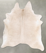 Champagne X-Large Brazilian Cowhide Rug 7'10"H x 6'4"W #B29713 by Hudson Hides