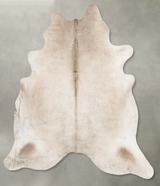 Champagne XX-Large Brazilian Cowhide Rug 7'7"H x 7'1"W #B29715 by Hudson Hides