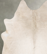 Champagne X-Large Brazilian Cowhide Rug 7'1"H x 5'9"W #B29716 by Hudson Hides