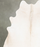 Champagne X-Large Brazilian Cowhide Rug 7'3"H x 6'1"W #B29717 by Hudson Hides
