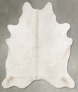Champagne Large Brazilian Cowhide Rug 6'5"H x 5'10"W #B29720 by Hudson Hides