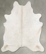 Champagne Large Brazilian Cowhide Rug 6'5"H x 5'10"W #B29720 by Hudson Hides