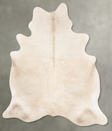 Champagne X-Large Brazilian Cowhide Rug 7'3"H x 5'9"W #B29721 by Hudson Hides