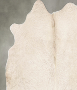 Champagne Large Brazilian Cowhide Rug 5'5"H x 5'7"W #B29722 by Hudson Hides