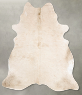 Champagne XX-Large Brazilian Cowhide Rug 7'11"H x 6'8"W #B29729 by Hudson Hides
