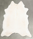 Champagne XX-Large Brazilian Cowhide Rug 8'0"H x 6'7"W #B29734 by Hudson Hides