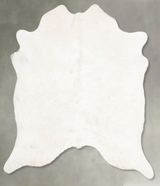 Champagne X-Large Brazilian Cowhide Rug 7'5"H x 6'4"W #B29735 by Hudson Hides