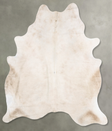 Champagne XX-Large Brazilian Cowhide Rug 8'2"H x 6'7"W #B29738 by Hudson Hides