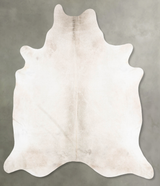 Champagne XX-Large Brazilian Cowhide Rug 8'3"H x 7'3"W #B29740 by Hudson Hides