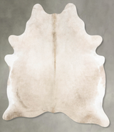 Champagne X-Large Brazilian Cowhide Rug 7'3"H x 5'11"W #B29743 by Hudson Hides