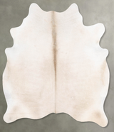 Champagne Large Brazilian Cowhide Rug 6'9"H x 5'9"W #B29753 by Hudson Hides