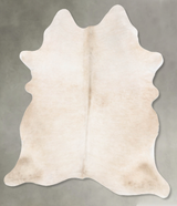 Champagne X-Large Brazilian Cowhide Rug 7'7"H x 6'1"W #B29756 by Hudson Hides