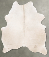 Champagne Medium Brazilian Cowhide Rug 6'3"H x 4'9"W #B29757 by Hudson Hides