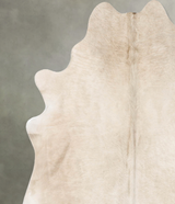 Champagne X-Large Brazilian Cowhide Rug 6'9"H x 6'4"W #B29762 by Hudson Hides