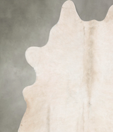 Champagne X-Large Brazilian Cowhide Rug 7'2"H x 6'1"W #B29763 by Hudson Hides