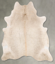 Champagne X-Large Brazilian Cowhide Rug 6'11"H x 6'5"W #B29767 by Hudson Hides
