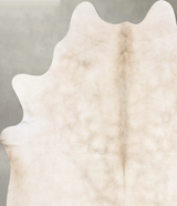 Champagne X-Large Brazilian Cowhide Rug 7'1"H x 6'2"W #B29768 by Hudson Hides