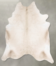 Champagne XX-Large Brazilian Cowhide Rug 8'11"H x 7'3"W #B29775 by Hudson Hides