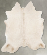 Champagne X-Large Brazilian Cowhide Rug 6'10"H x 6'2"W #B29777 by Hudson Hides