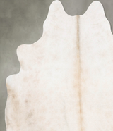 Champagne Large Brazilian Cowhide Rug 6'5"H x 5'10"W #B29778 by Hudson Hides